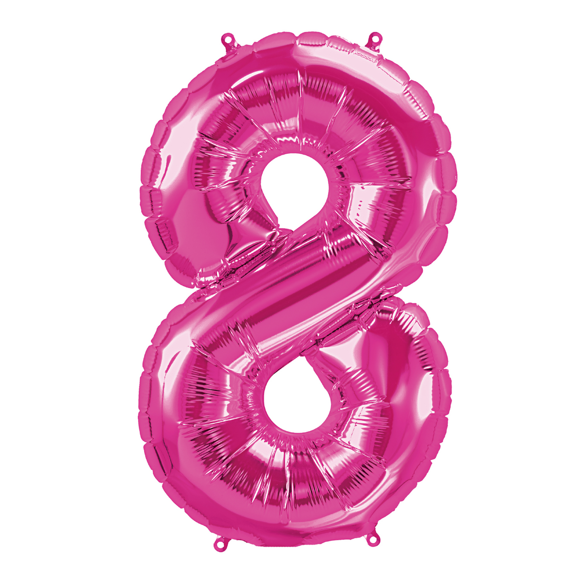26 In. Pink Number 8 Balloon