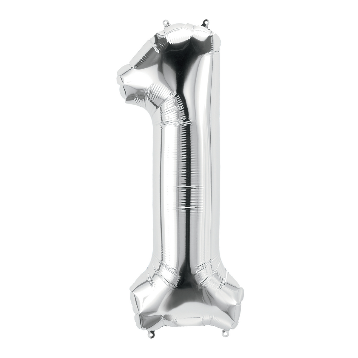 26 In. Silver Number 1 Balloon