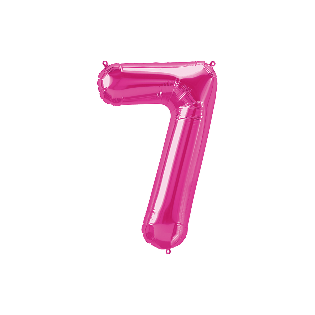16 In. Pink Number 7 Balloon