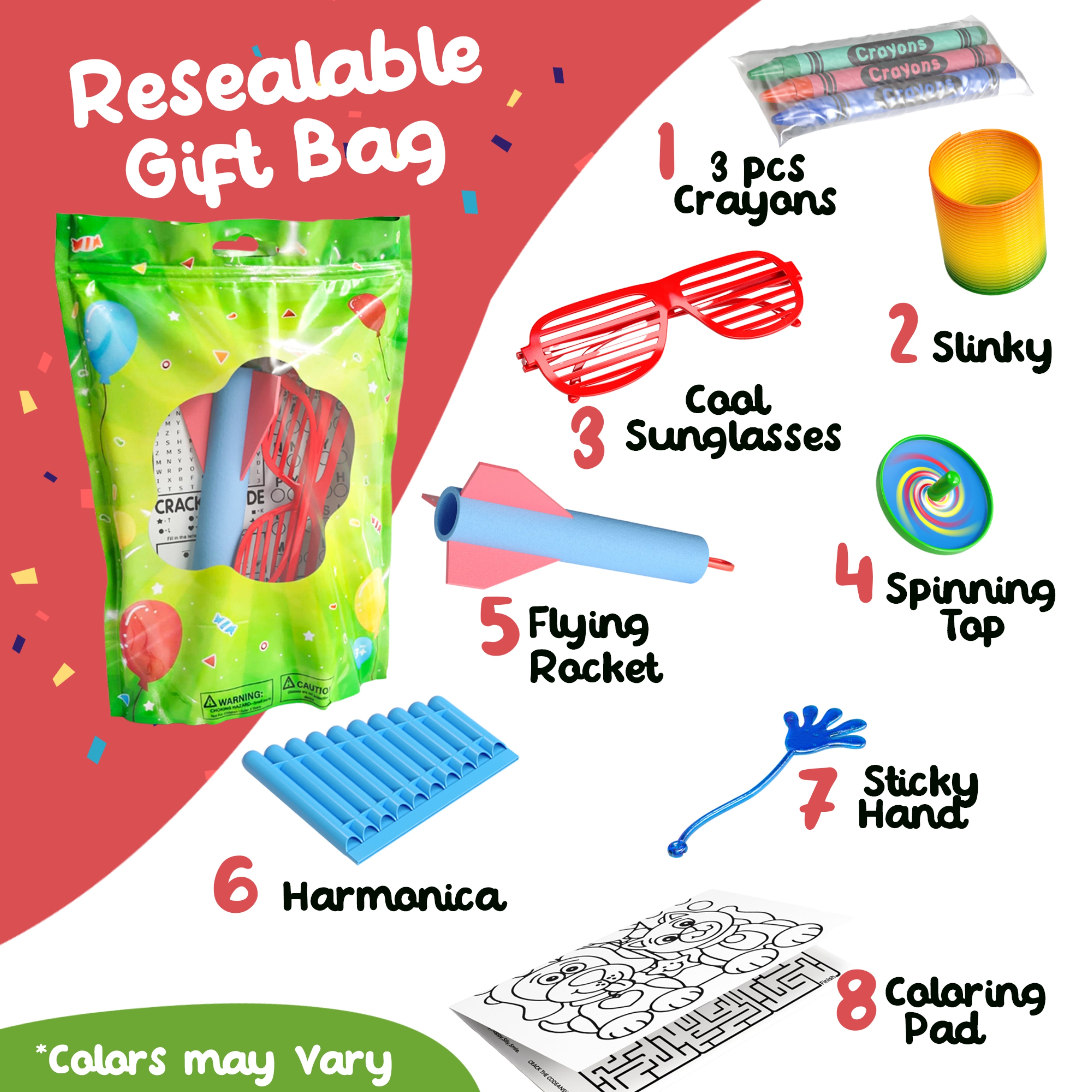 8 Piece Goody Bag