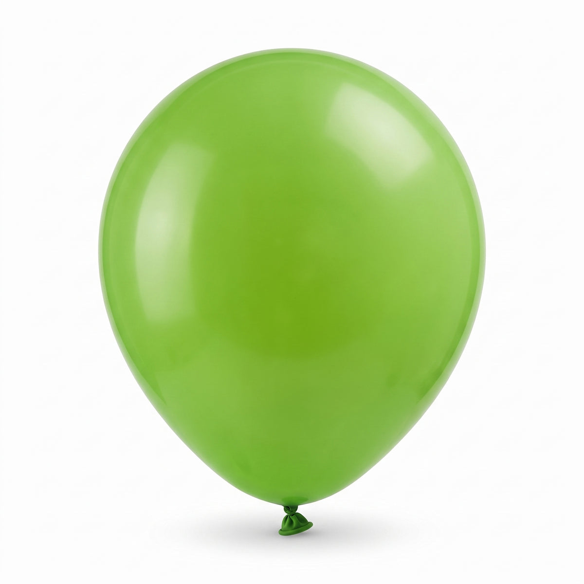 Vibrant Kiwi Green 12" Latex Balloons - Pack of 15