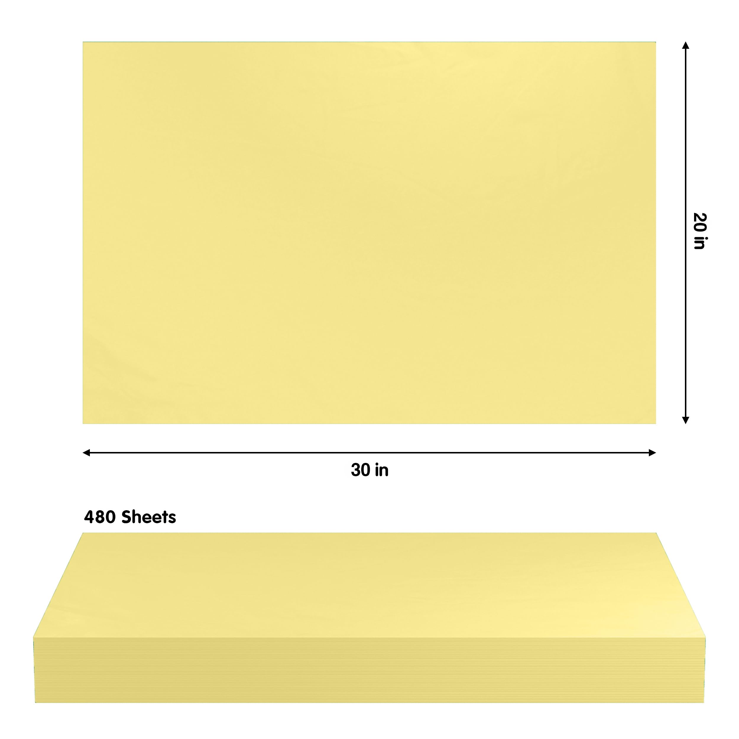 Antique Ivory Tissue Reams (480)