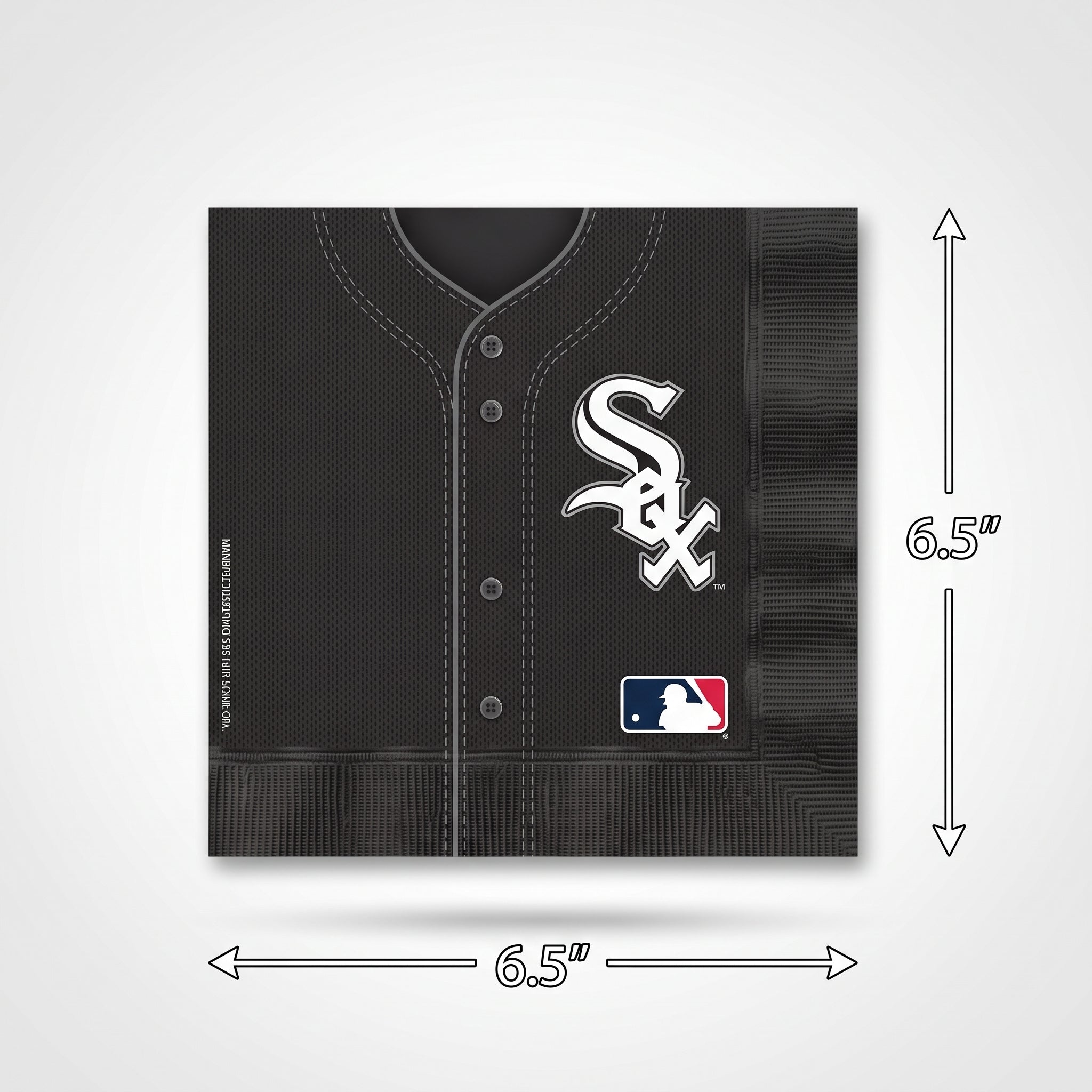 Chicago White Sox MLB Luncheon Napkins - 6.5 In. x 6.5 In.