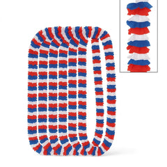 Patriotic Red, White, & Blue Leis - 12 Pack