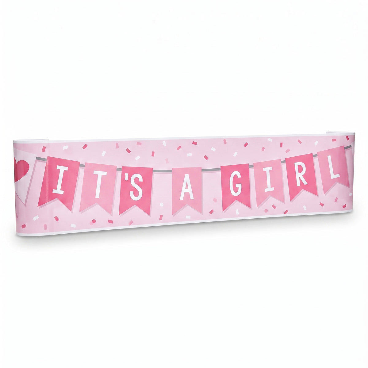 Lovely "It's a Girl" Baby Shower Banner