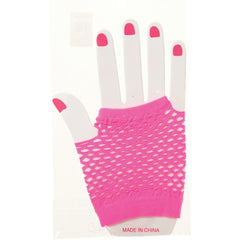 Short Neon Mesh Gloves/12-Pr