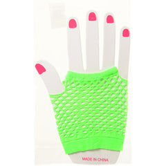 Short Neon Mesh Gloves/12-Pr