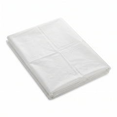 Frosty White Plastic Table Cover - 54" x 108"