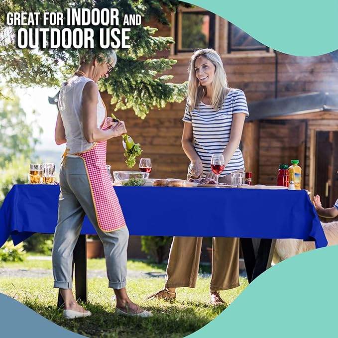 Little Gym - 40 In. x 100 Ft. Dark Blue Table Roll