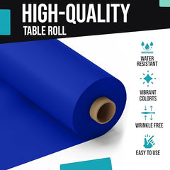 Unleashed | 40 in. x 100 Ft. Dark Blue Table Roll