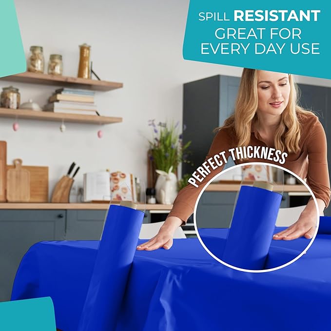Unleashed | 40 in. x 100 Ft. Dark Blue Table Roll