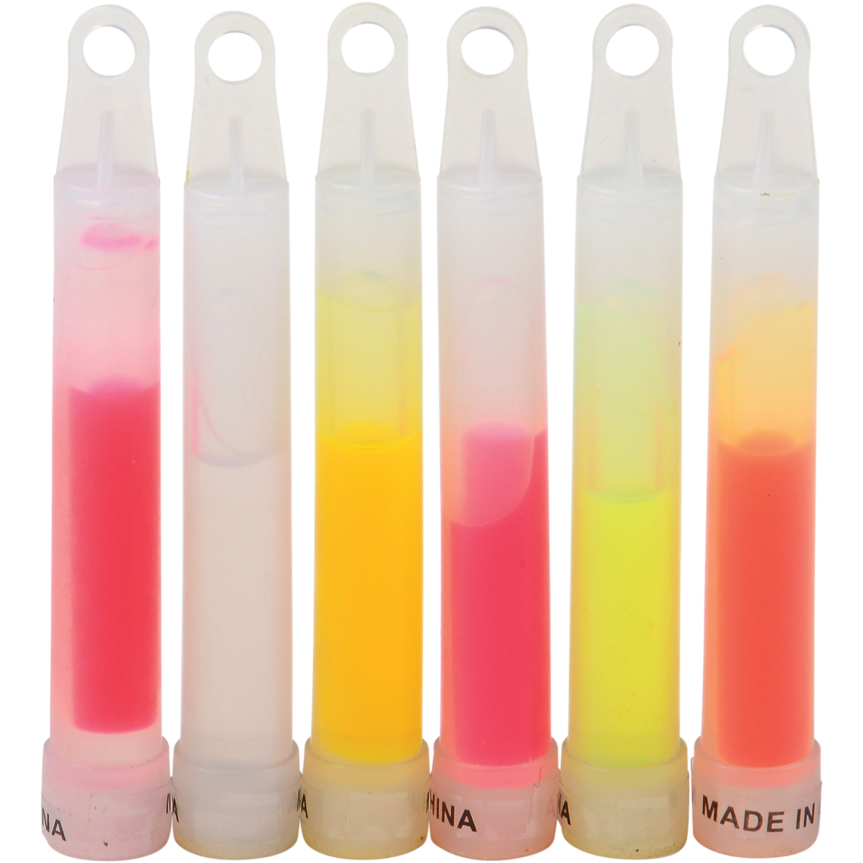 Glow Light Sticks/6 Per Pkg