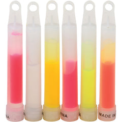 Glow Light Sticks/6 Per Pkg