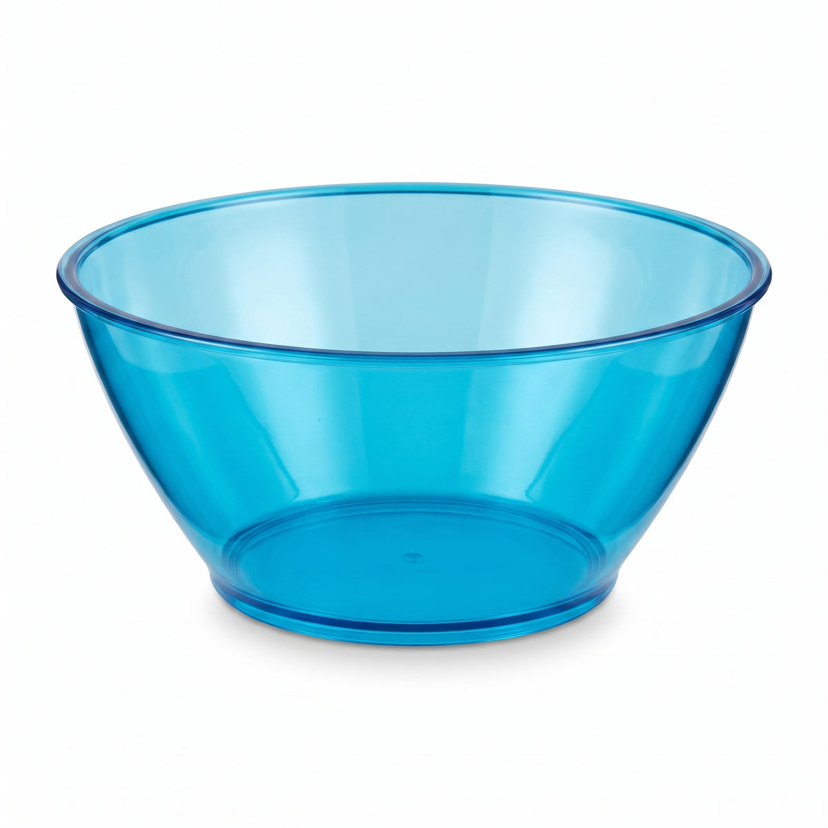 Caribbean Blue 24oz Plastic Serving Bowl