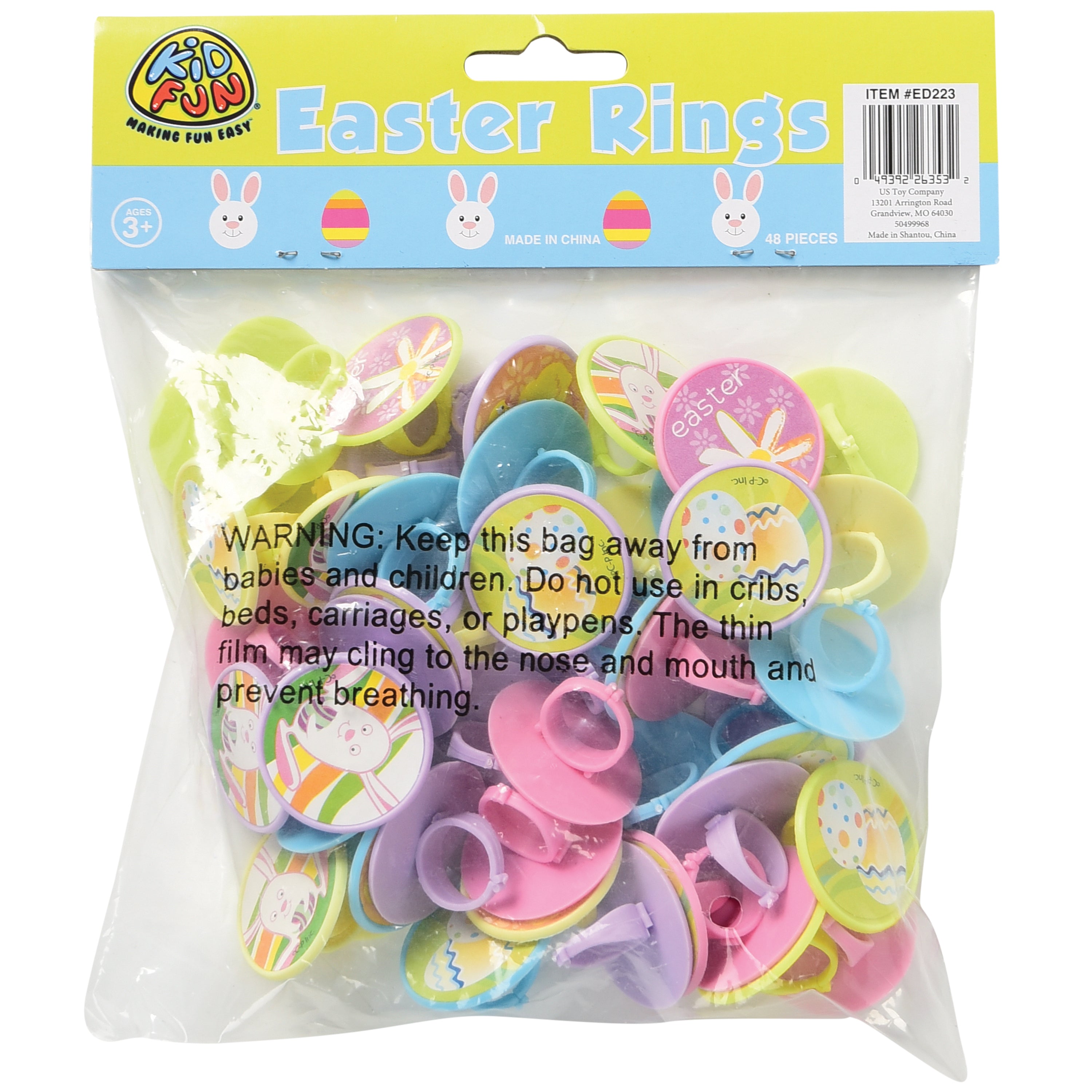 Easter Rings/48 Per Pkg