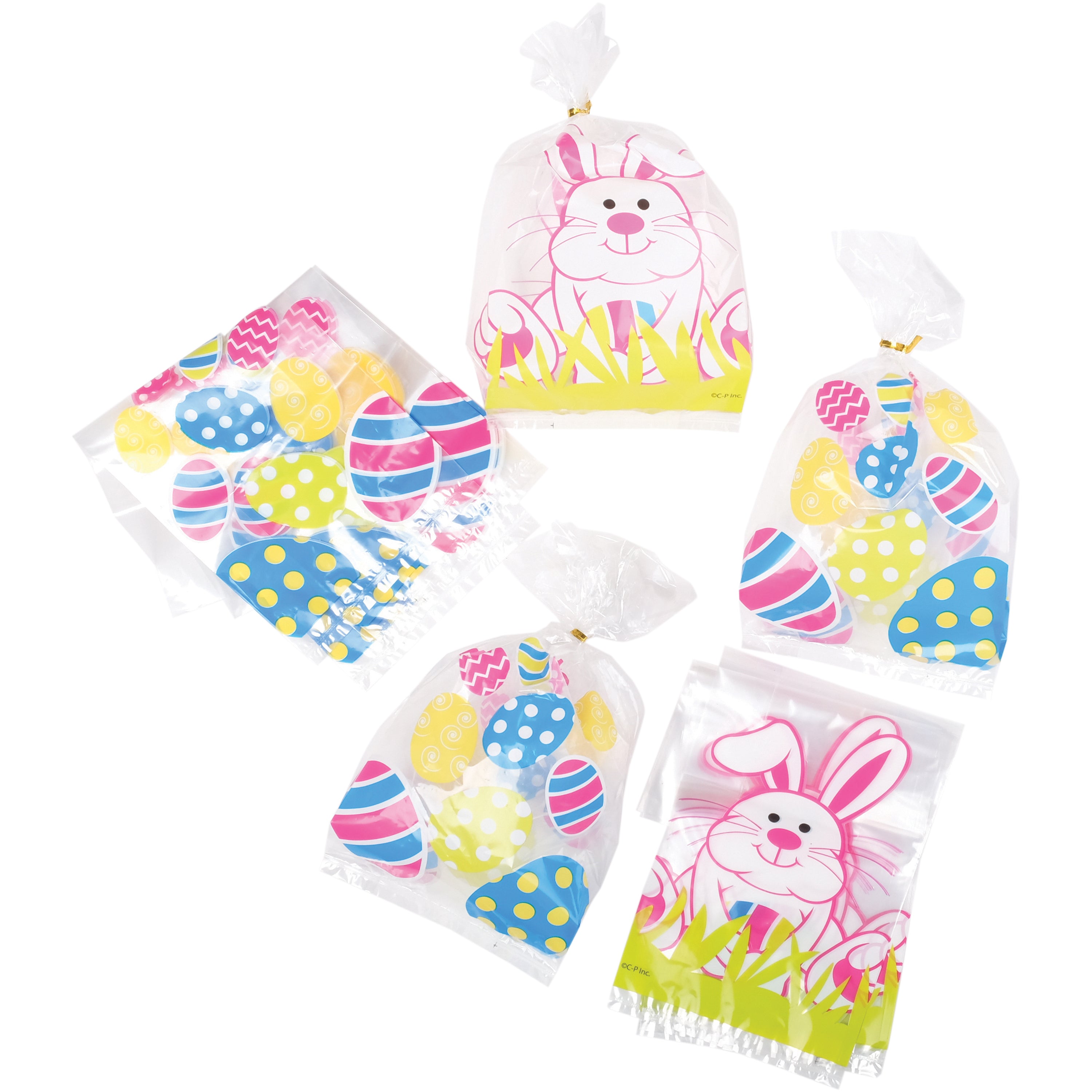 Easter Egg Cello Bags