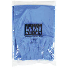 12 Ft Blue Table Skirt