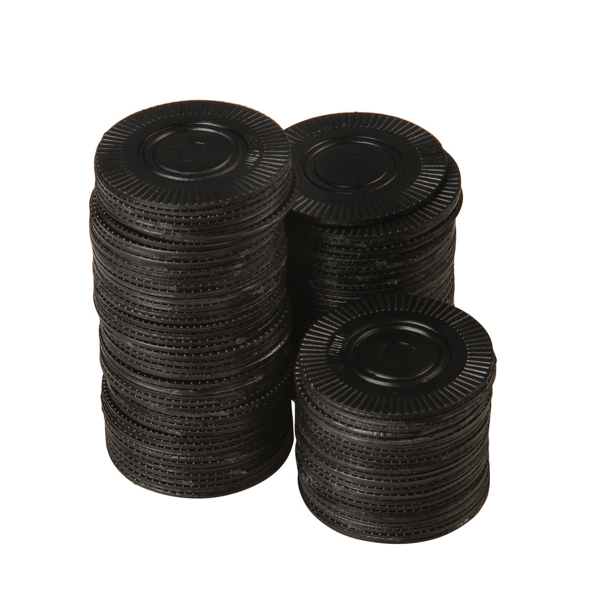 Black Poker Chips/100 Per Pkg