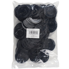 Black Poker Chips/100 Per Pkg