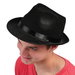 Black Fedora Hat