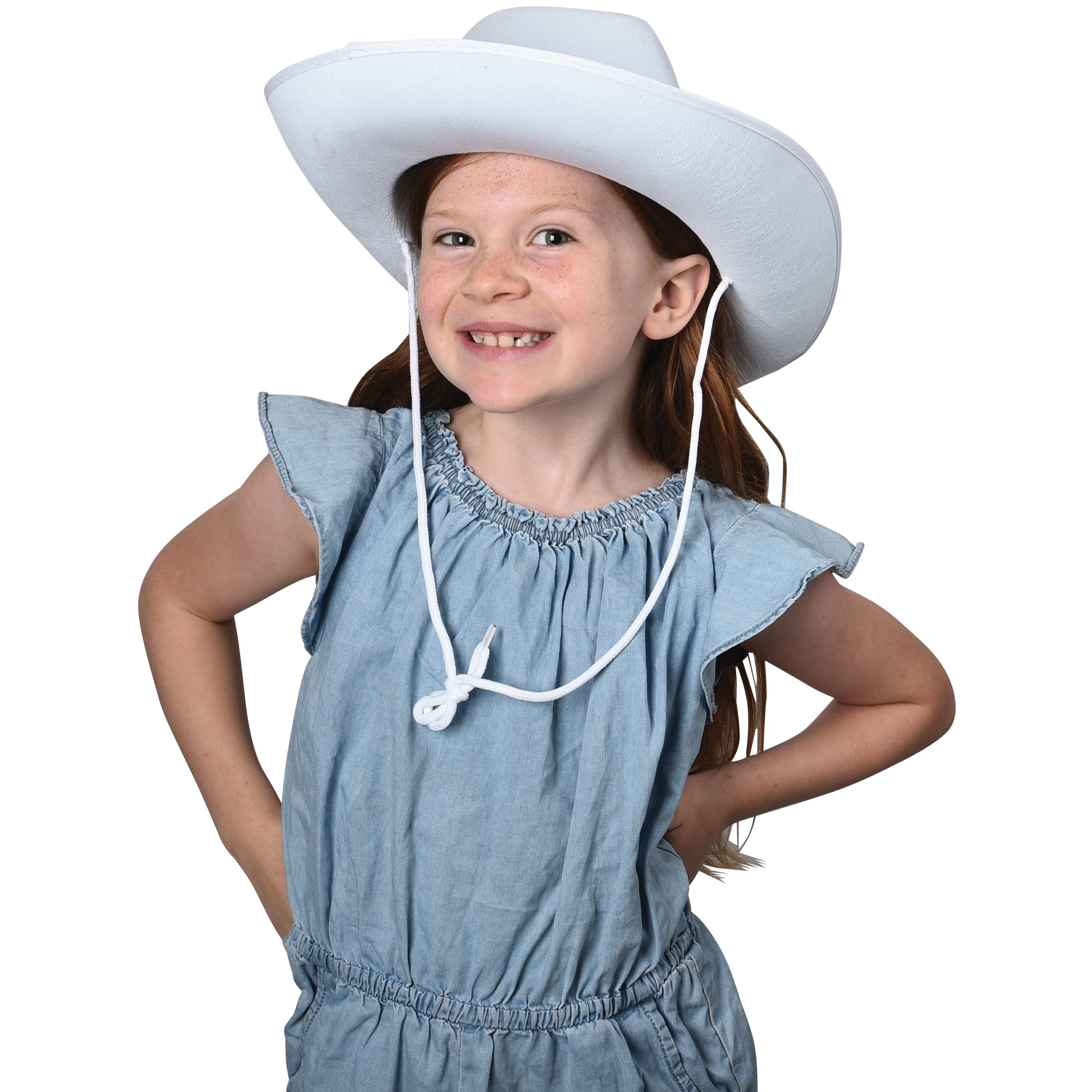 Cowboy Hat/White