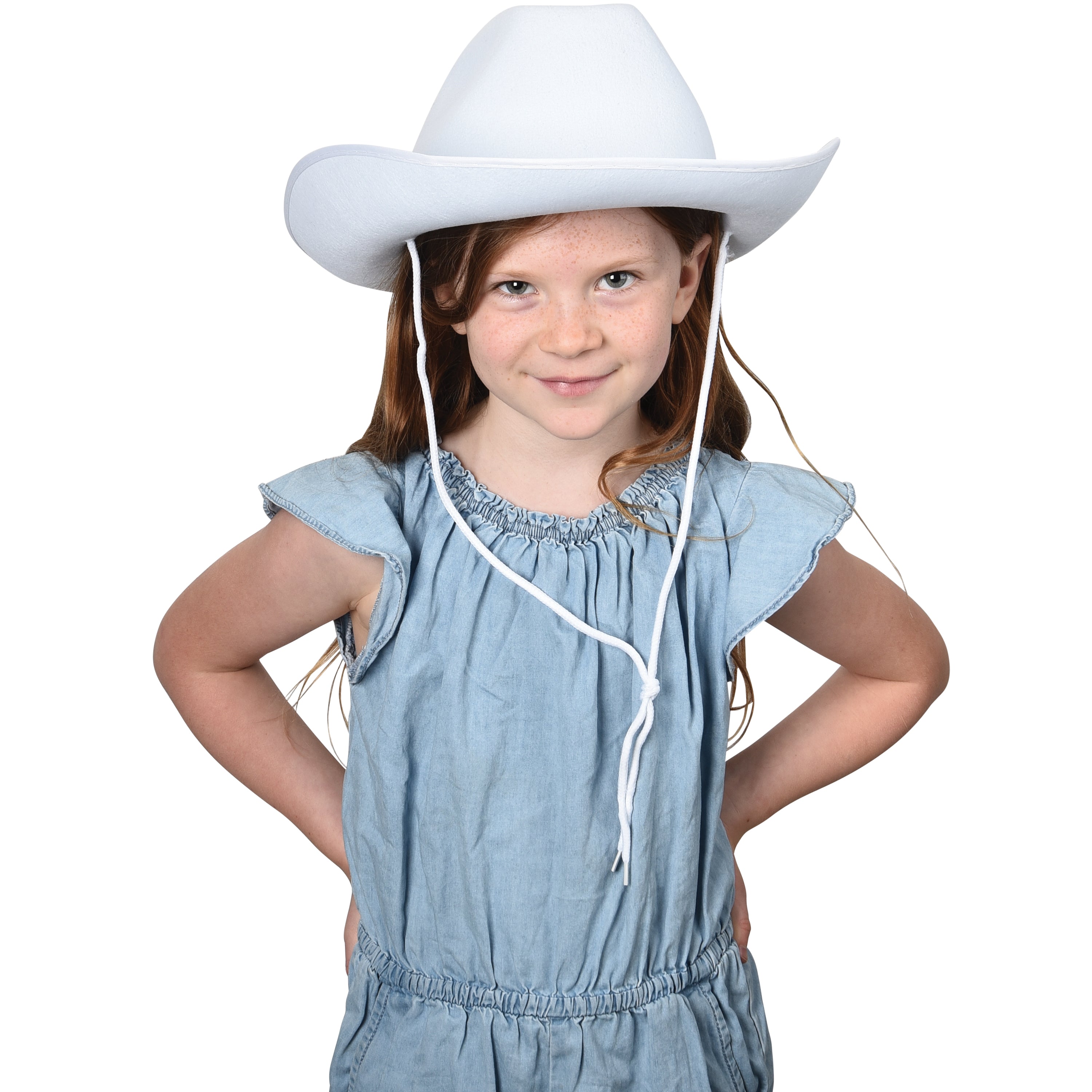 Cowboy Hat/White