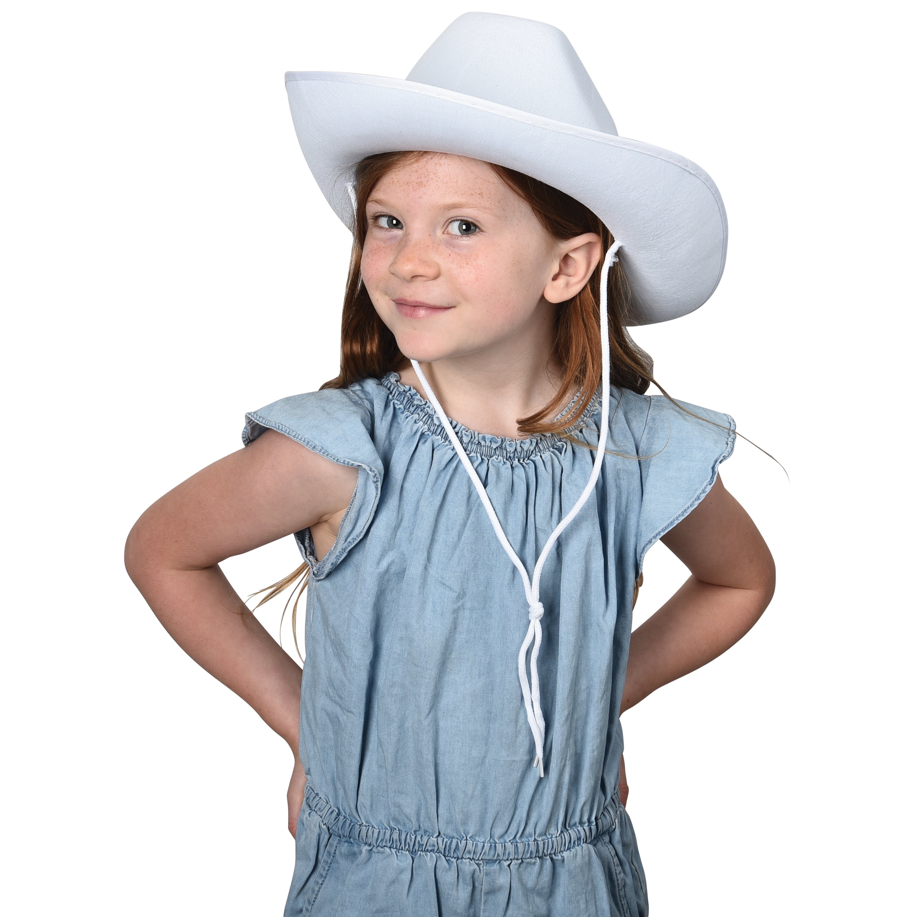 Cowboy Hat/White