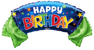 Pr Birthday Banner Balloon