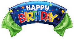 Pr Birthday Banner Balloon