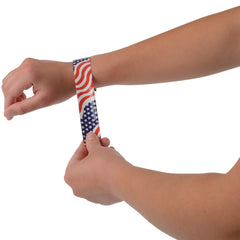 Patriotic Slap Bracelets/6 Per Pkg