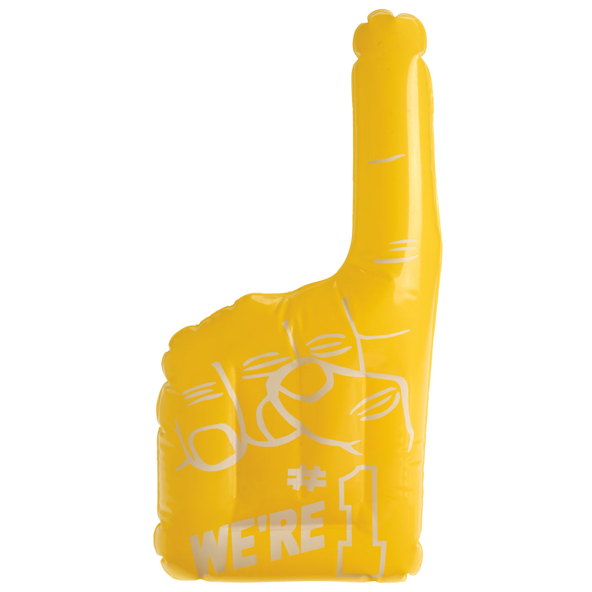 Hand Number 1 Inflates/Yellow