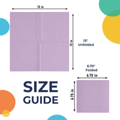 Lavender Luncheon Napkins | 1800 Count