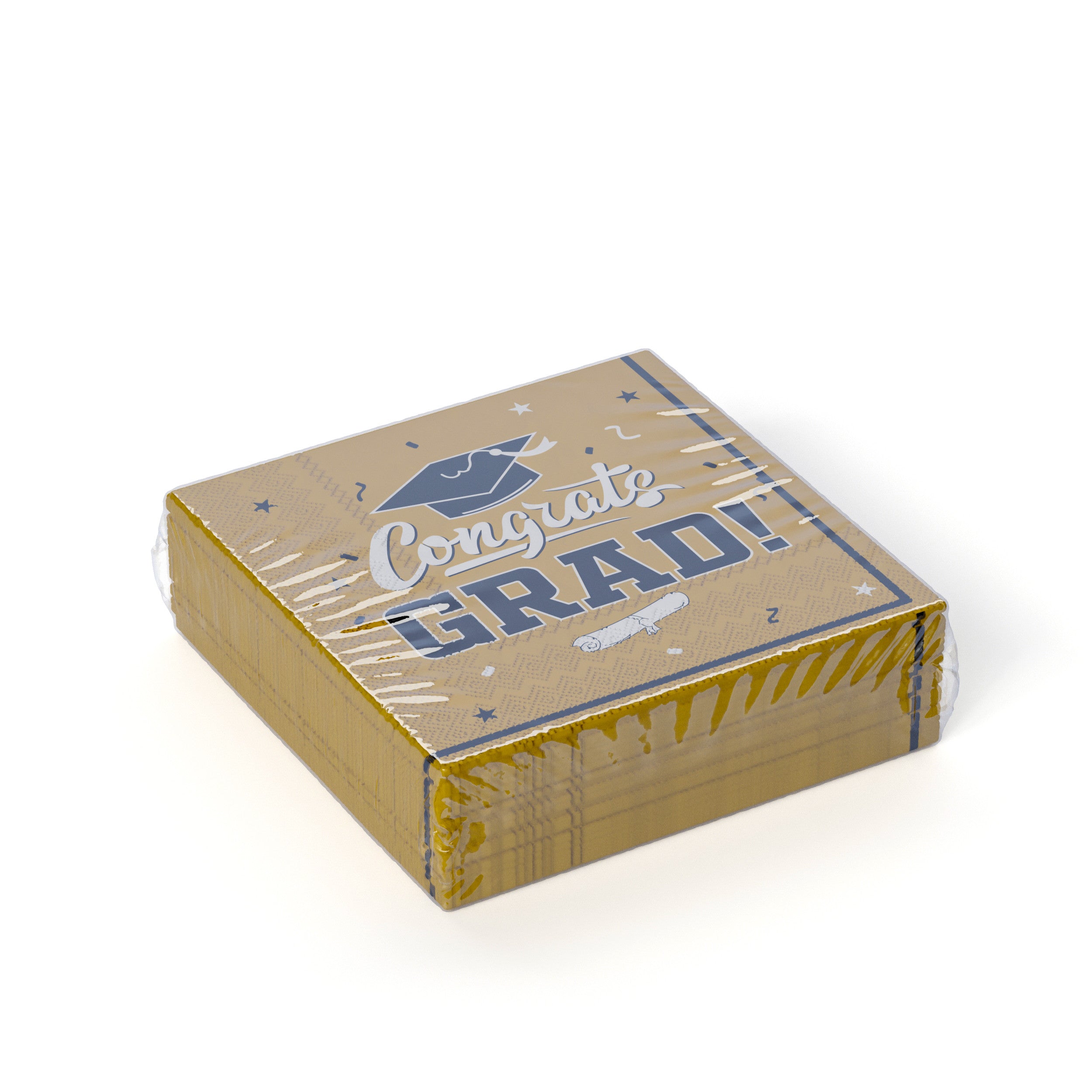 Gold/White Graduation Combo Pack | Service For 8