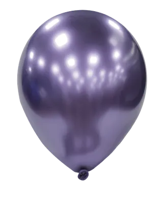 12 In. Platinum Violet Balloon | 6 Count