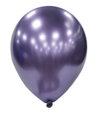 12 In. Platinum Violet Balloon | 6 Count