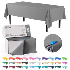 54 In. x 300 Ft. Cut To Size Table Roll | Silver