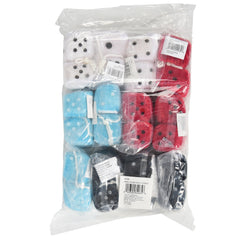 Small Plush Dice 1 1/2 Inch