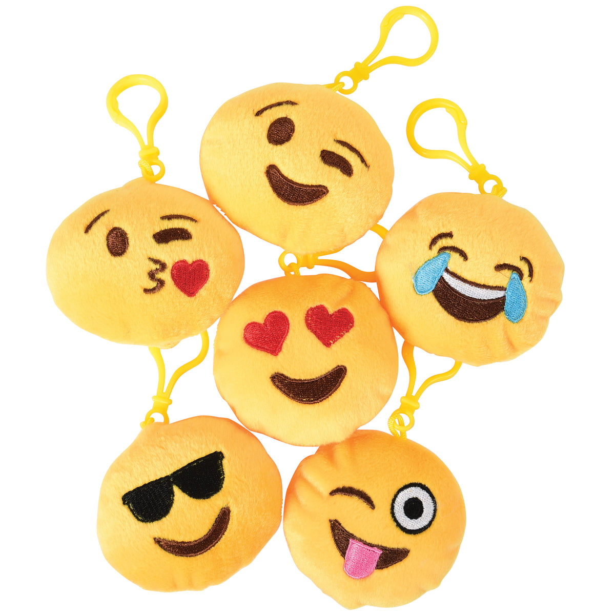 Emoji Clip Plush