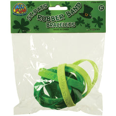 St Pat'S Rubber Band Bracelet