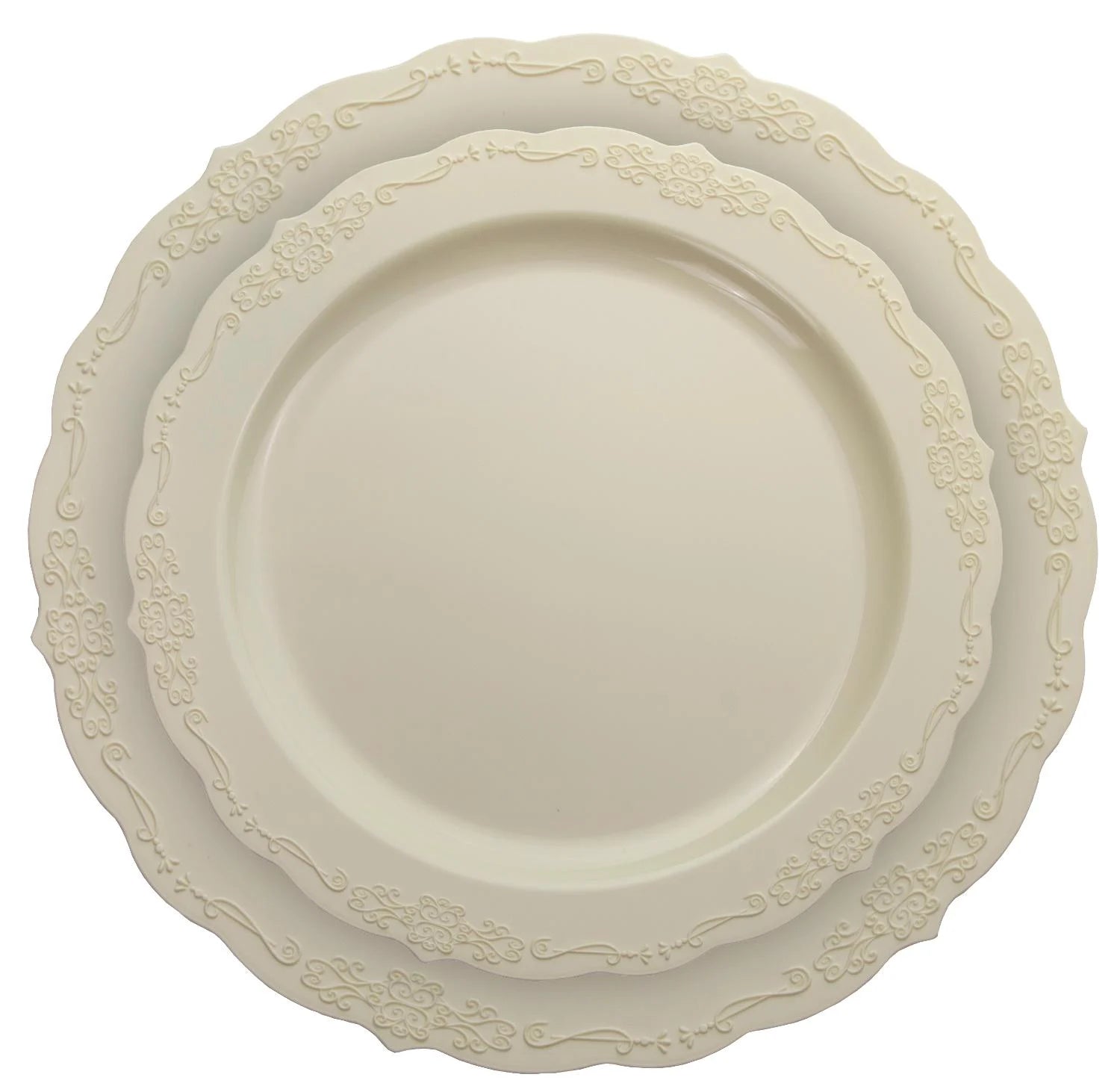 Ivory Victorian Dinnerware Set