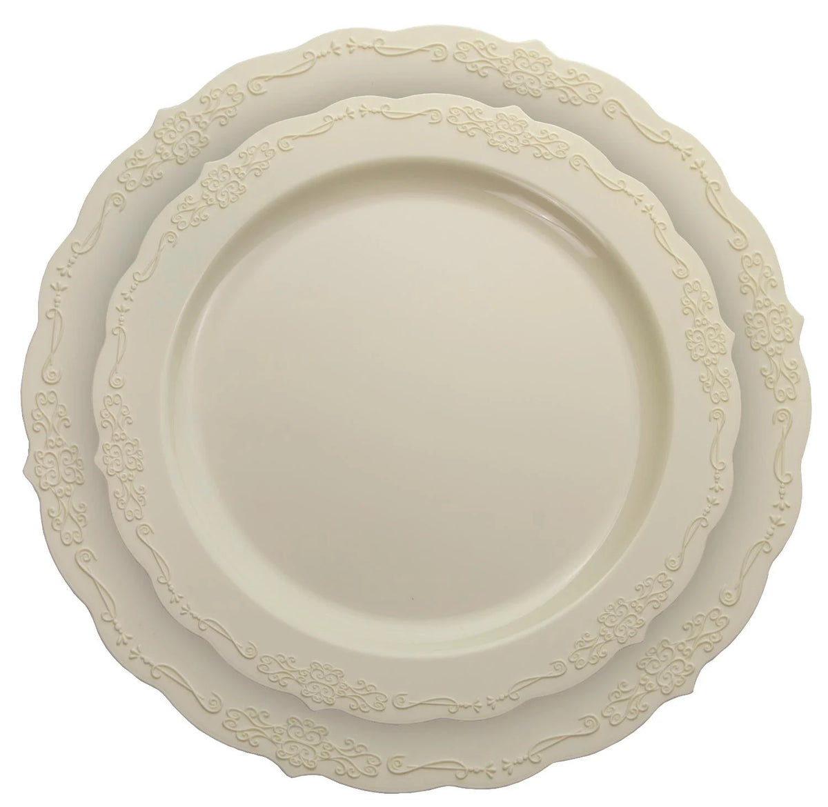 Ivory Victorian Dinnerware Set