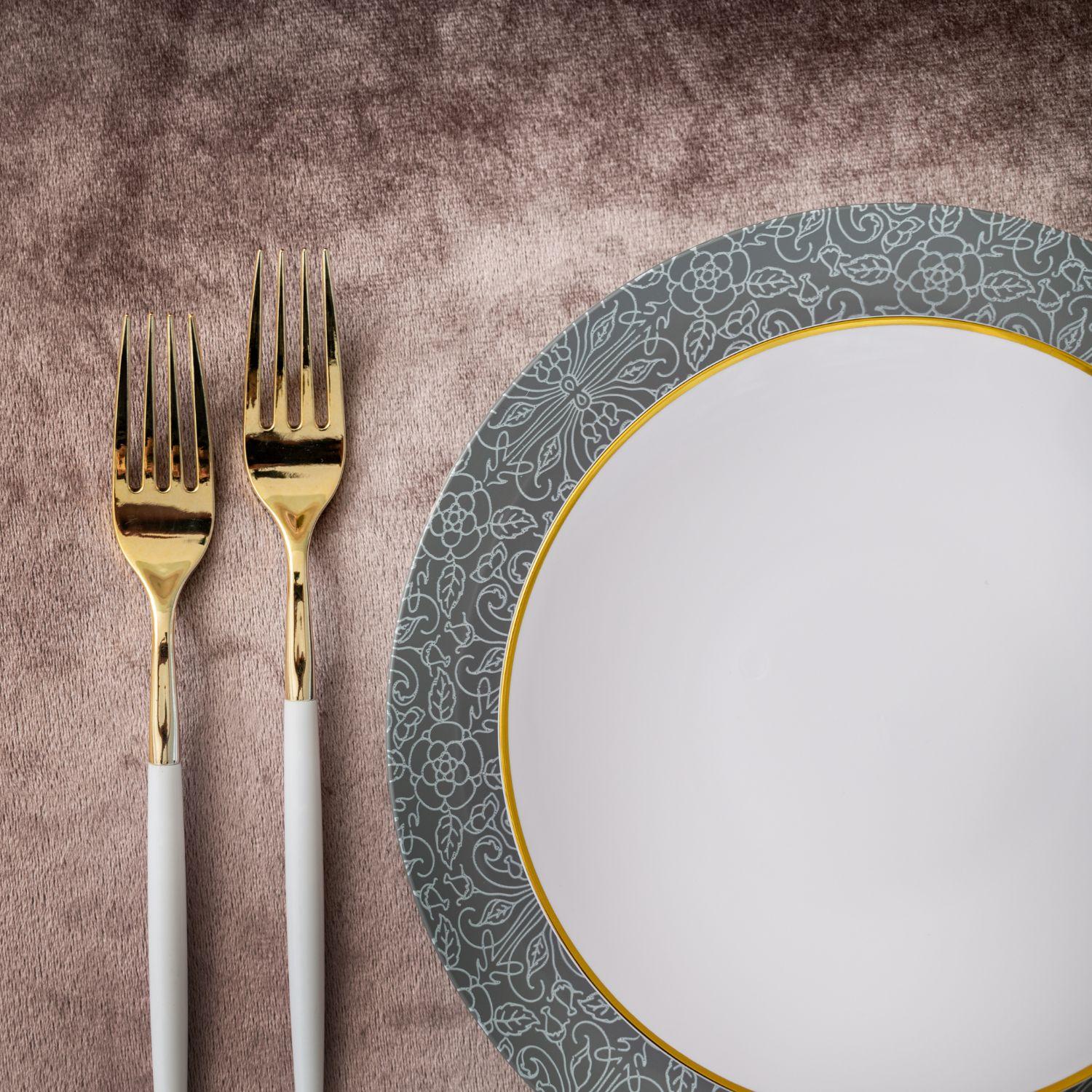 Disposable Ornamental Dinnerware Set
