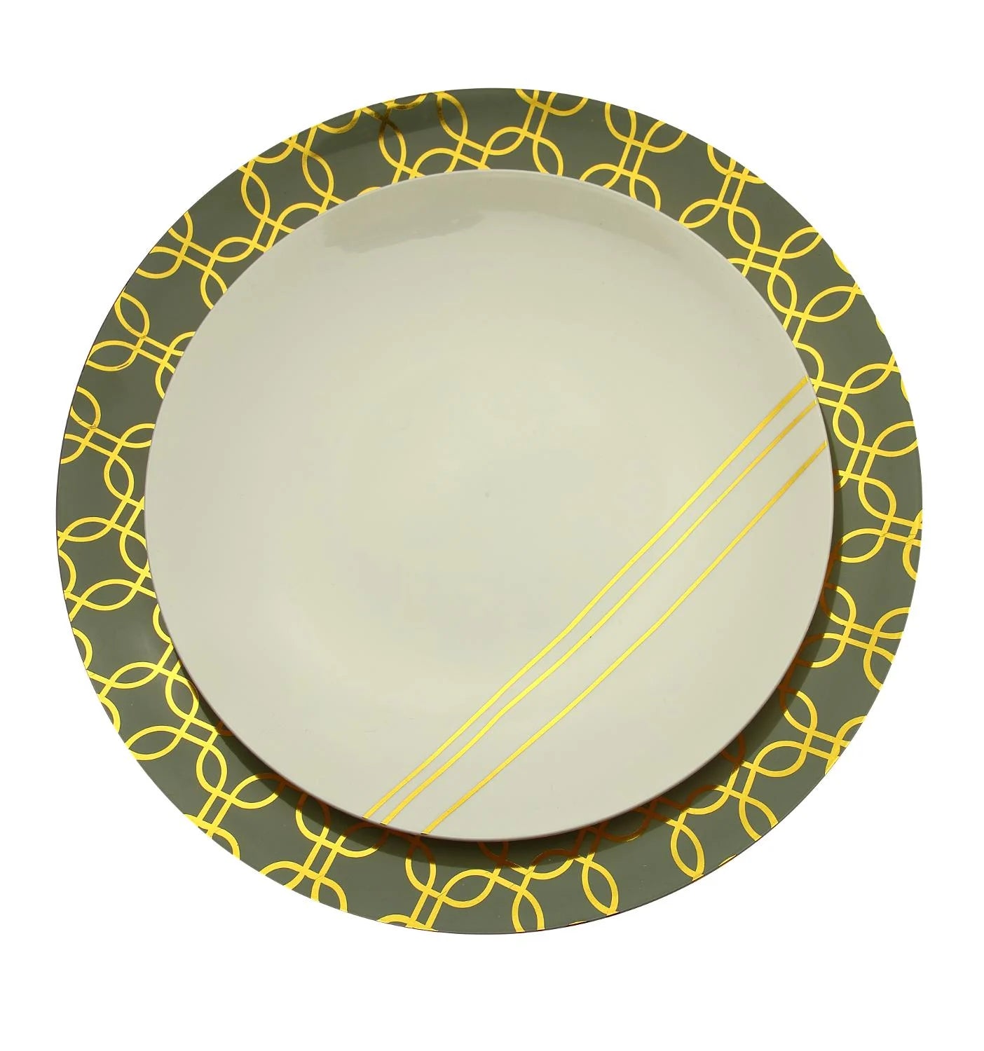Disposable Motif Dinnerware Set