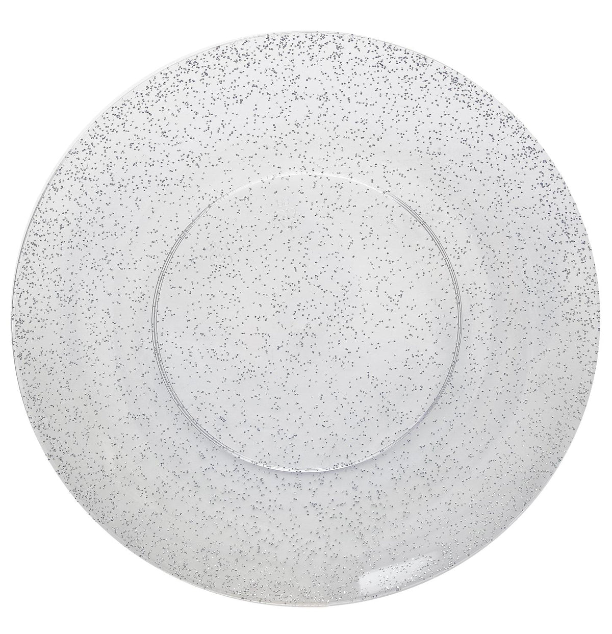 Disposable Silver Sparkle Dinnerware Set