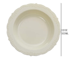 Ivory Victorian Dinnerware Set