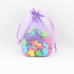 Iridescent Lavender Organza Pouch (12)